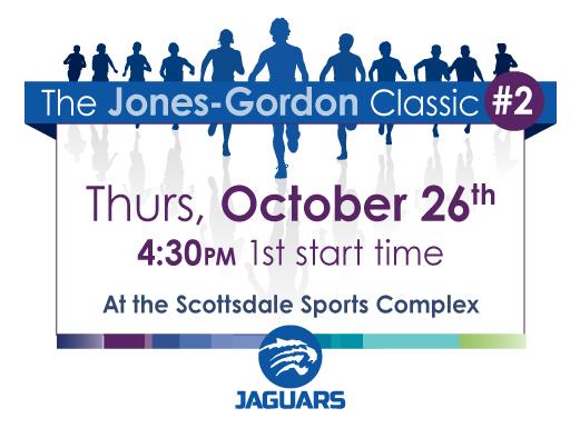 Cheer on the XC Jags at the NEXT JGS Classic, 10/26!