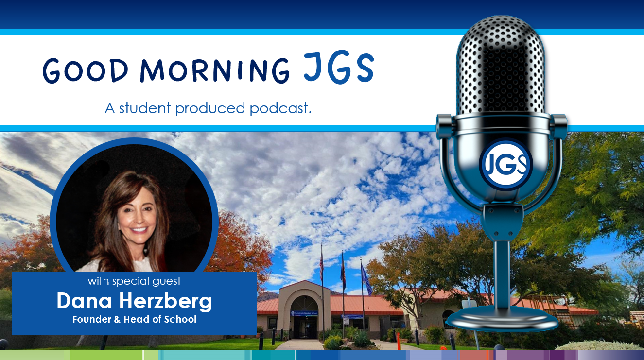 Picture of the Good Morning JGS Podcast featuring Dana Herzberg.